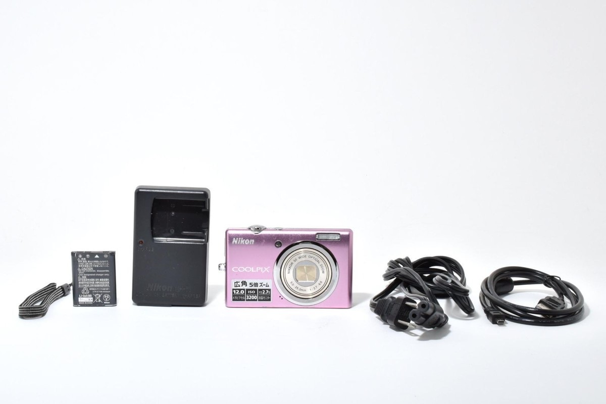 Nikon COOLPIX S570 Pink Digital Camera 12.0MP 5x Optical Zoom From