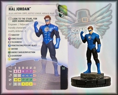 DC Heroclix  HAL JORDAN - 027 - UNCOMMON  Lantern Legacy Set