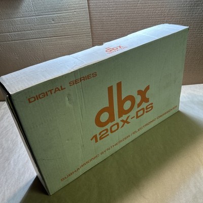 DBX 120X-DS Digital Series Subharmonic Synthesizer in Original Box