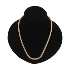 SSWBasics - Black Velvet Necklace Display - Luxurious Necklace Bust Jewelry
