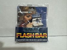 NOS SYLVANIA BLUE DOT FLASH BAR FOR POLAROID SX-70, 10 FLASHES