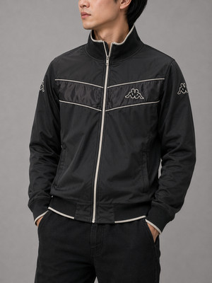 Kappa Trackjacket Schwarz   Größe L