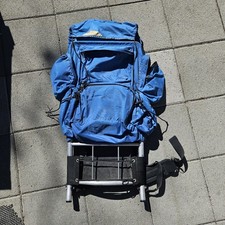 Vintage Kelty External Frame Backpack Blue Al...