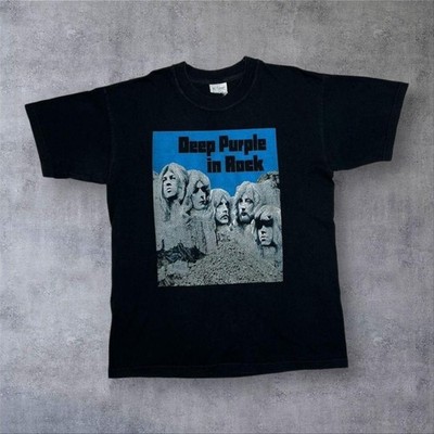Vintage Screen Stars Deep Purple ''In Rock'' Metal Hard Rock Band T-Shirt Medium