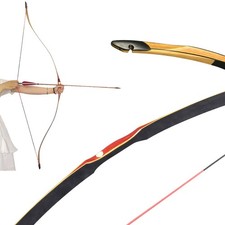 20-50lbs arco tradizionale 55 pollici arco lungo LH/RH tiro caccia bersaglio pratica