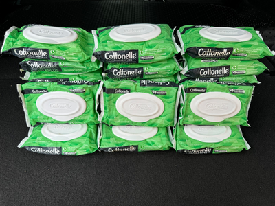 #ad Cottonelle Flushable Aloe Wet Wipes 42ct x 24 1008 Total Disheveled Packs $19.95