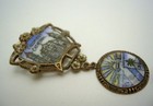 VINTAGE CHRISTOPHER COLUMBUS CATHEDRAL MEDAL / PIN, SEVILLE, SPAIN — photo 10