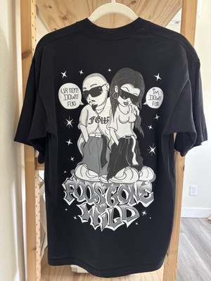 Rare Foos Gone Wild ''Everybody Plays The Fool'' Heavyweight Tee Black size large