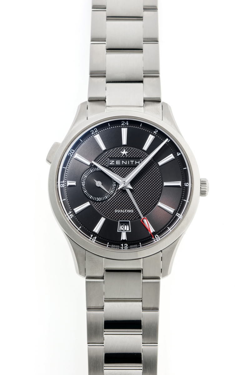 Zenith Elite Captain Dual Time 03.2130.682 / 22.M2130 Stainless