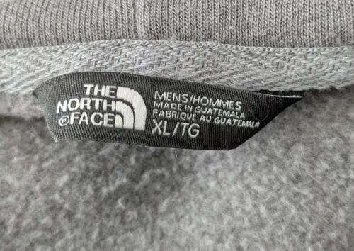 The North Face Men’s Hoodie Hooded Logo Gray Size XL . - Picture 8 of 9