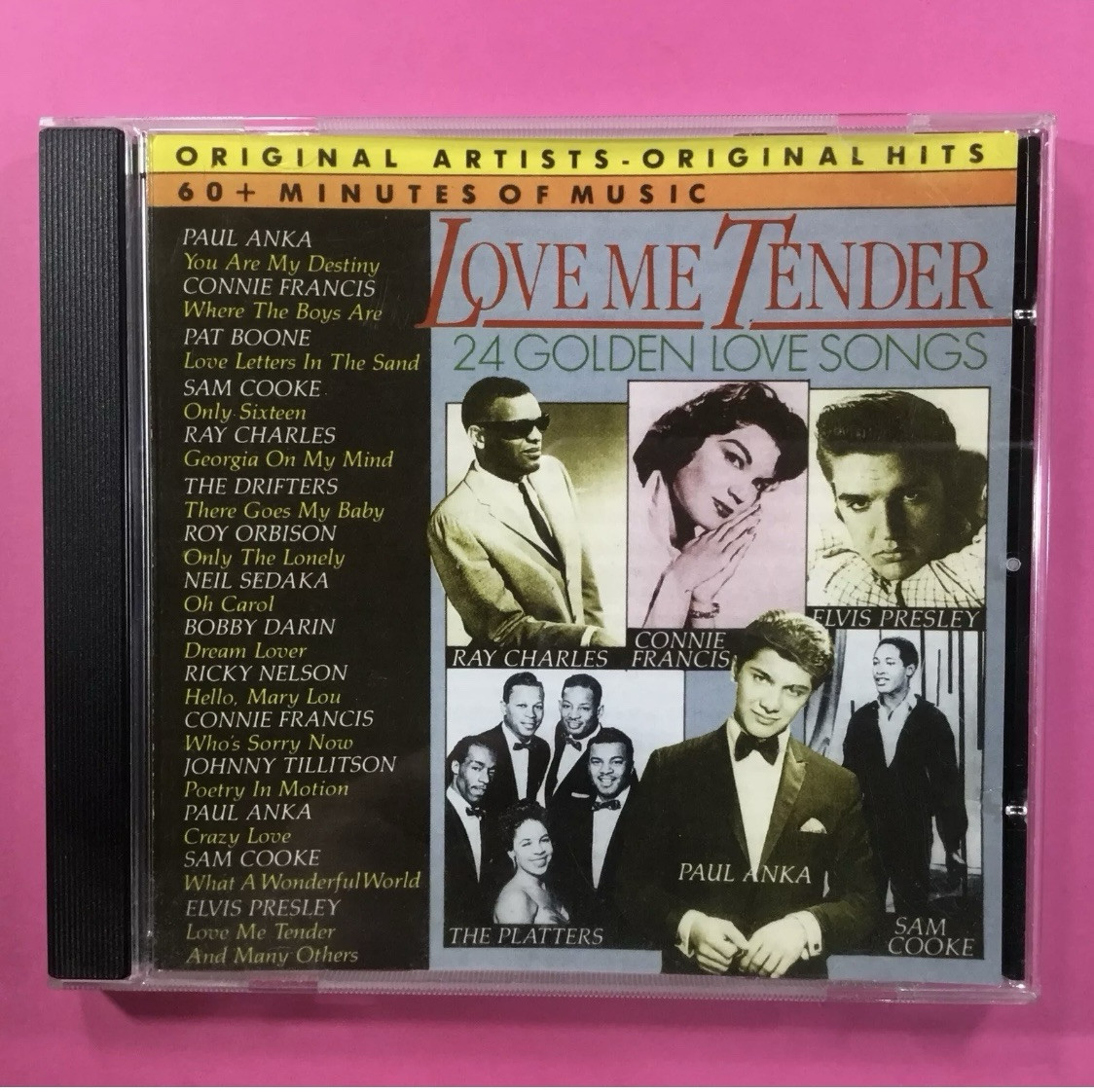 Various Artists, Love Me Tender: 24 Golden Love Songs, CD Album