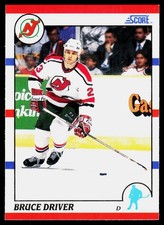 1990-91 Score - Bruce Driver #109