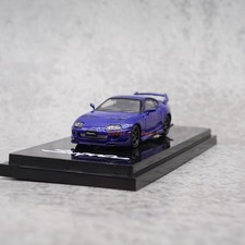 164 Supra Mk4 A80 Blue Alloy Diecast Model - Jdm Collectors Edition