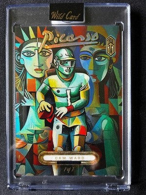   2025 Wild Card Cam Ward Picasso True One Of One Case Hit  