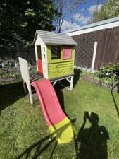 Smoby playhouse on stilts with slide