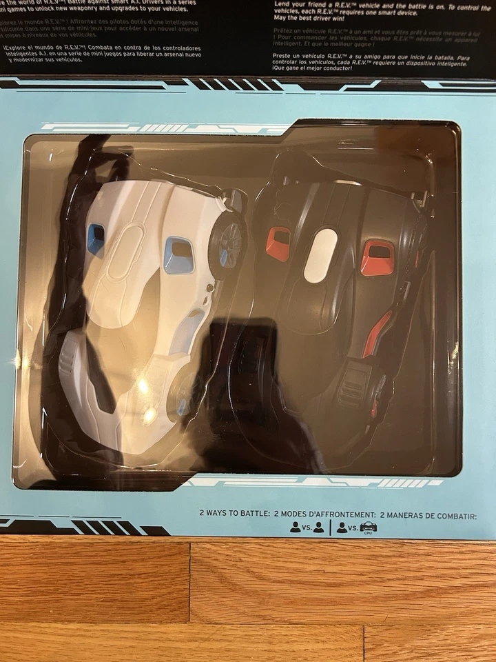 WowWee Rev Smart RC Bluetooth Robotic Enhanced Battle Vehicles 2 Car Set-sealed - Image 2 of 4