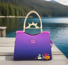 NEW Loungefly Disney Crossbody Tangled 10th Anniversary Floating Lanterns Purse