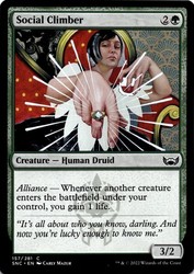 Social Climber 157/281 Streets of New Capenna MTG