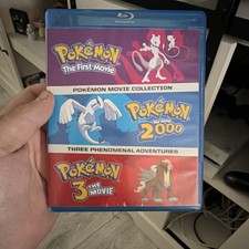 Pokemon Movie Collection Blu-ray The First Movie, 2000, 3 Animation Family
