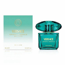 Versace Crystal Emerald Eau de Parfum Spray Perfume, Regular Size 3.0 fl oz