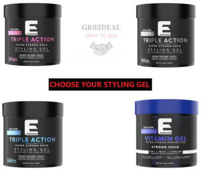 Elegance Triple Action Super Strong Hold Gel 16.9oz Venus, Moon