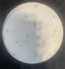 MARMALADE Geese 8868 Vintage International China Japan Metal Burner Covers