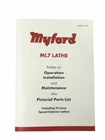 New Revised Myford ML7 Lathe Manual NO 720U - Direct From Myford