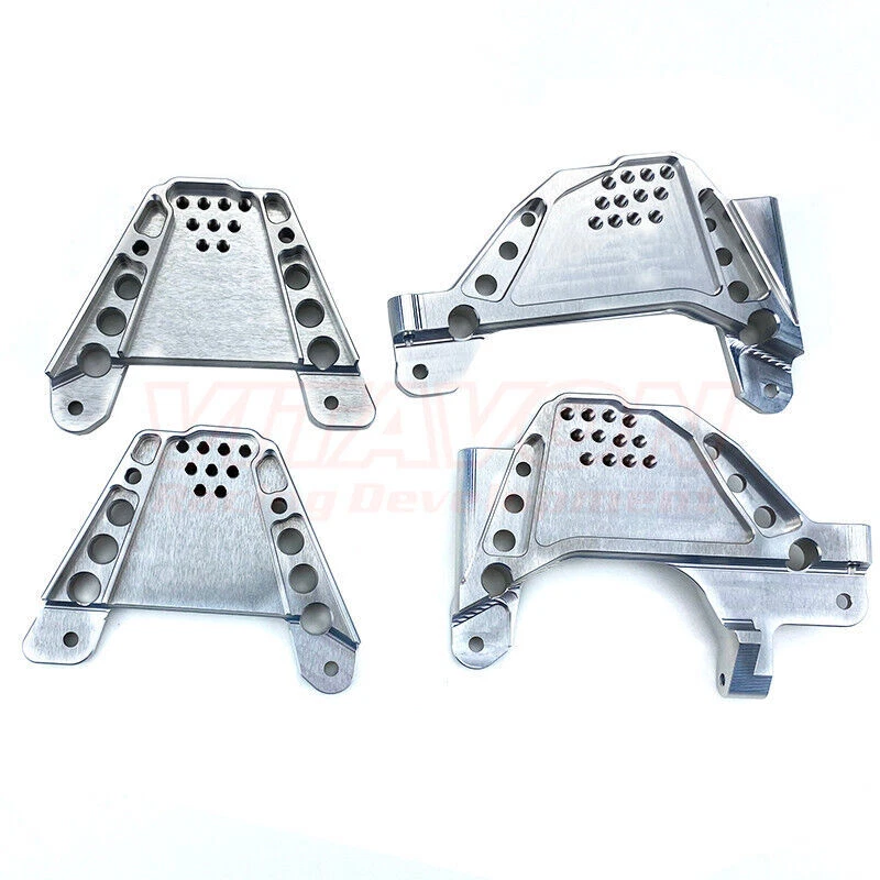 Vitavon CNC Alu7075 Front & Rear Shock Tower for SCX6 Jeep Wrangler Trail Honcho - Image 2 of 4