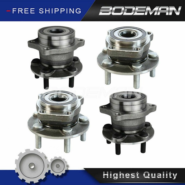 2 Front & 2 Rear Wheel Hub Bearing Set for 20082011 Subaru Impreza Exc. WRX STI eBay