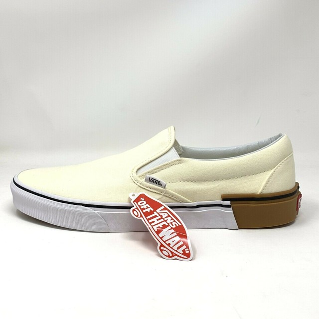 vans slip on gum block