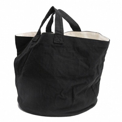 Used Tricocom Degarson Tricot Comme Des Garcons Wool Bucket Tote Bag Black Ladie