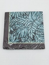 Garden Fern Foliage Plants 20 Pack Paper Lunch Napkins Summer MADE IN USA Teal