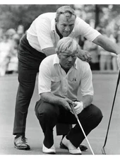 1971 Ryder Cup JACK NICKLAUS and ARNOLD PALMER Glossy 4x6 Photo Print