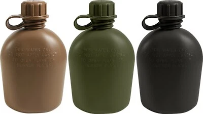 GENUINE GI GI 1 Quart Canteen Genuine Official Military Mil Spec Army Water Bottle USA Made