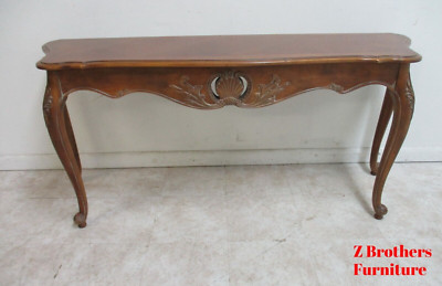 Ethan Allen Legacy Console Hall Table French Country