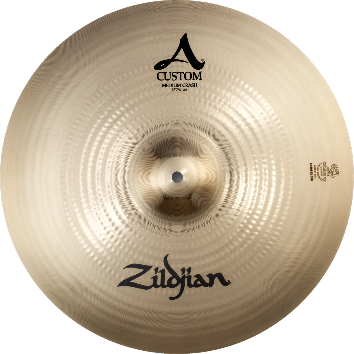 Zildjian 17 A Custom Medium Crash Cymbal eBay