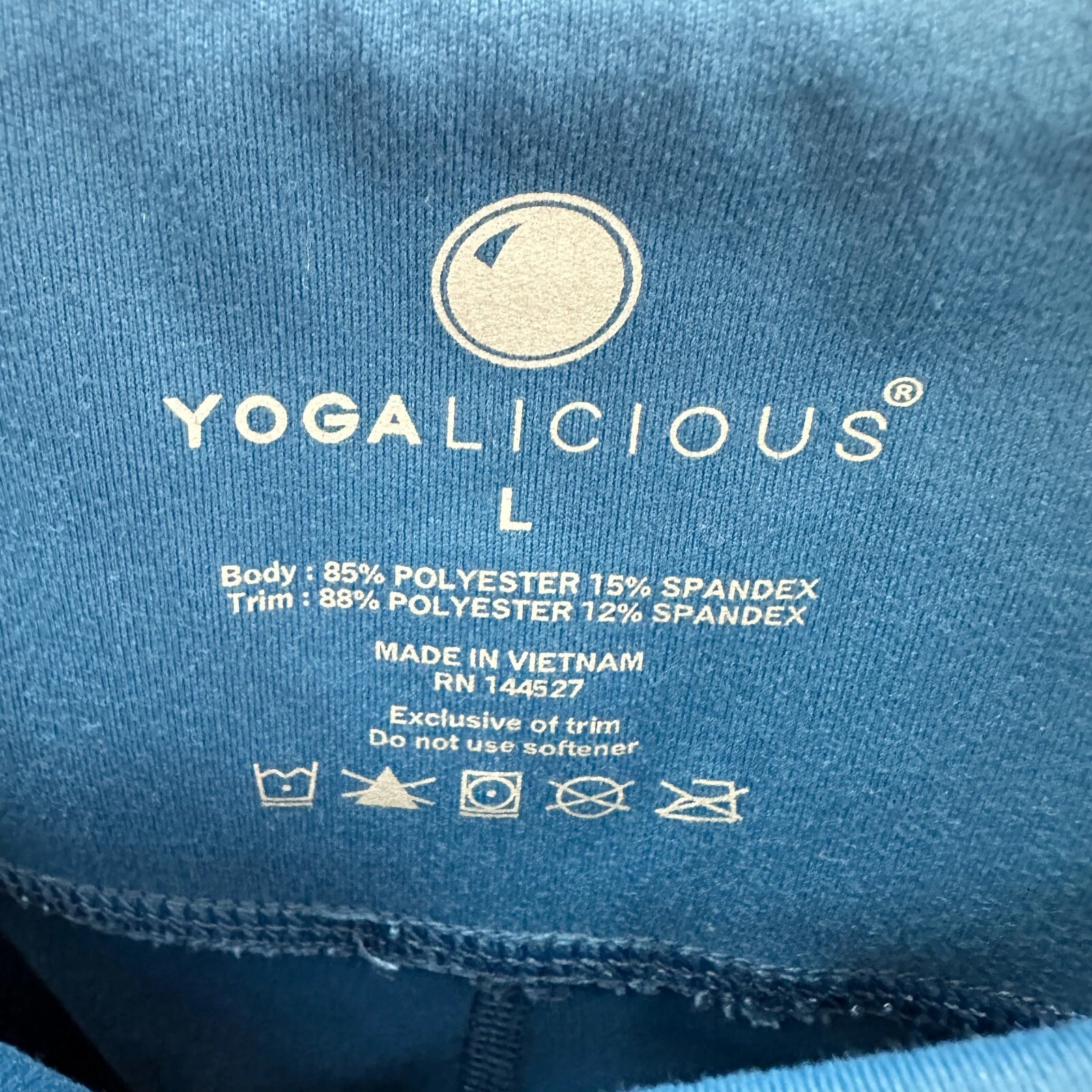 yogalicious elastic waist athletic running yoga gym leggings