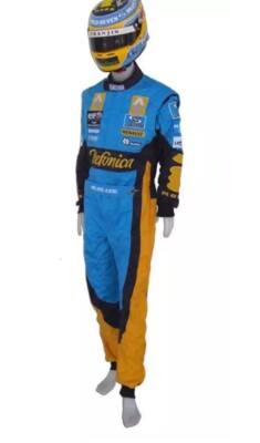 Fernando Alonso 2006 Printed go kart race suit,In All Sizes