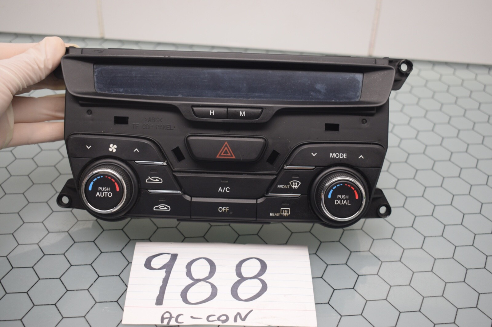 11 12 13 Kia Optima AC and Heater Control Used Stock #988-AC