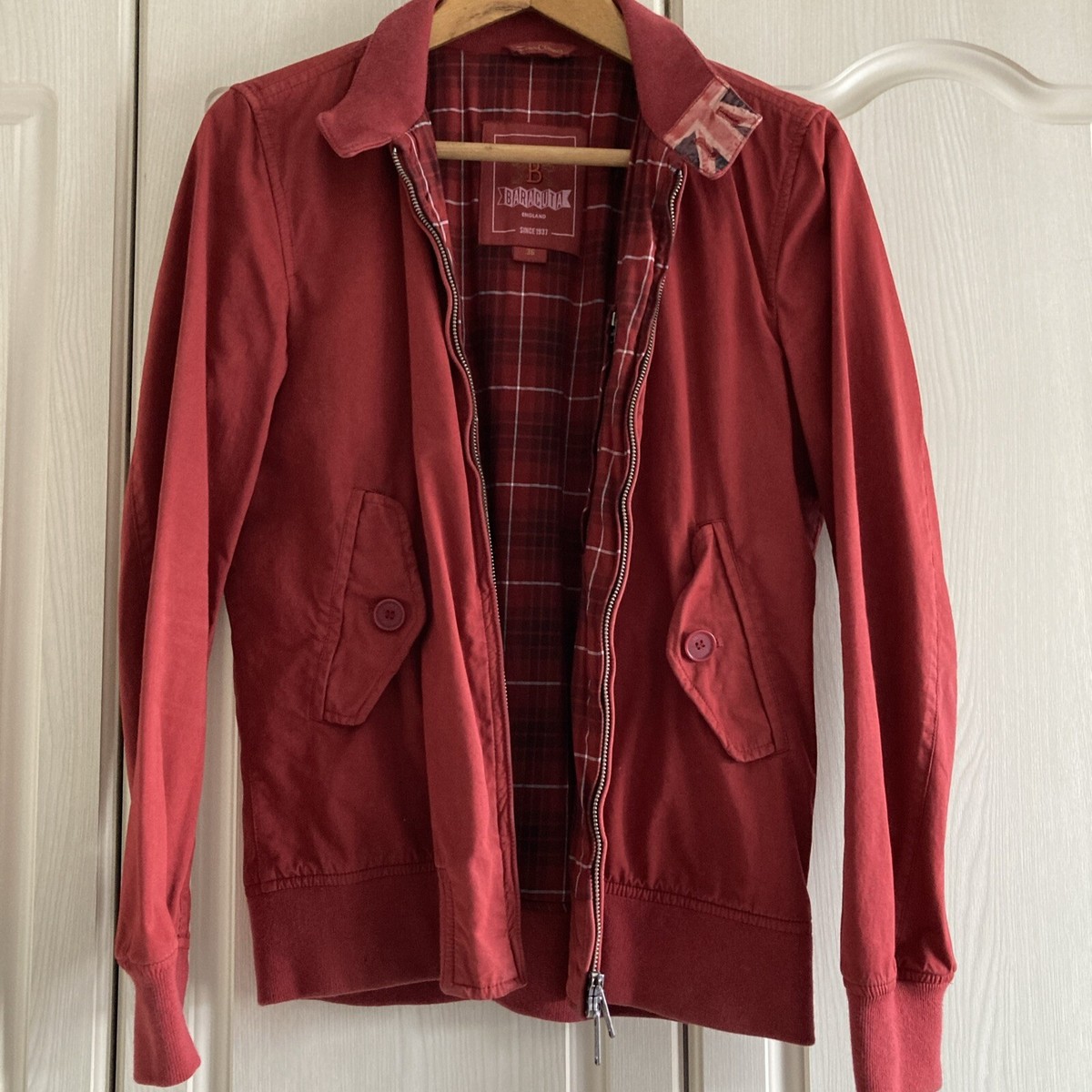 Rare Barracuta G9 Union Jack limited edition Harrington Size 36