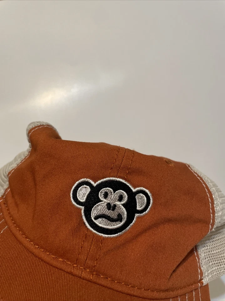 INK MONKEY Orange & White SnapBack Trucker Hat - Image 2 of 4