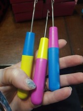 Weaving Latch Hook Dreadlock Crochet Sew Wig Hair Needle For Micro Braids Tools