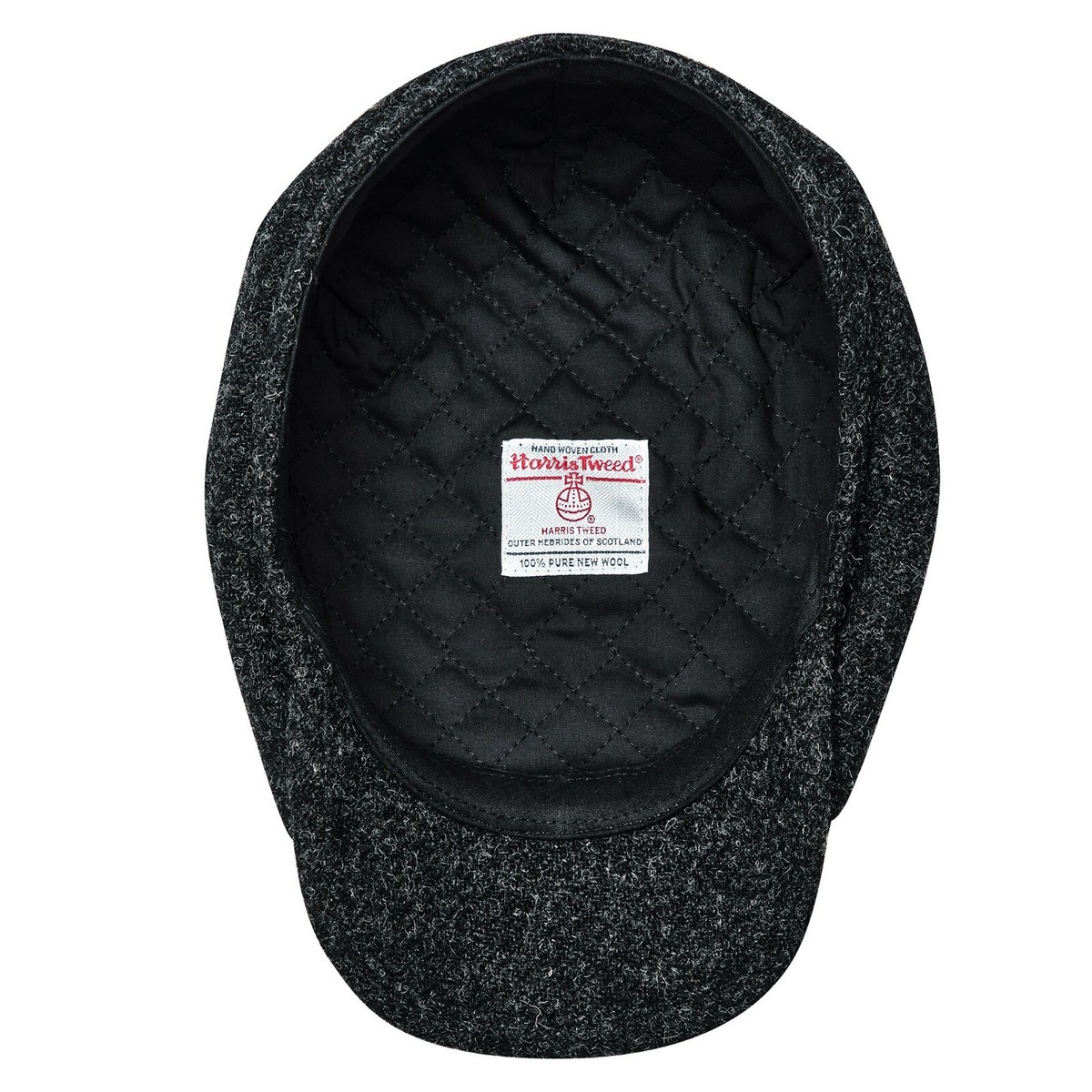 【BOHEMSEO】TWEED HUNTING CAP BOHEMSEO [2ND] TWEED HUNTING CAP, BLACK レディース