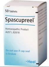 Heel Spascupreel Tablets Muscle Cramps Stiffness Homeopathic Natural Medicine