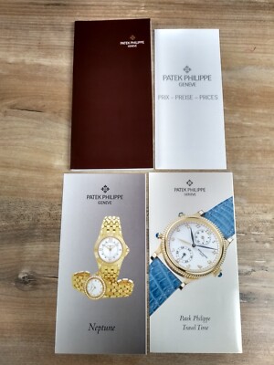 Patek Philippe Uhr Katalog 1997 + Neptune+Travel Time mit Preisliste  (Deutsch)