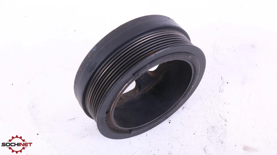 ✅ 02-04 Mercedes SRT6 SLK32 C32 AMG Harmonic Balancer Crankshaft Pulley OEM Foto 3 de 4