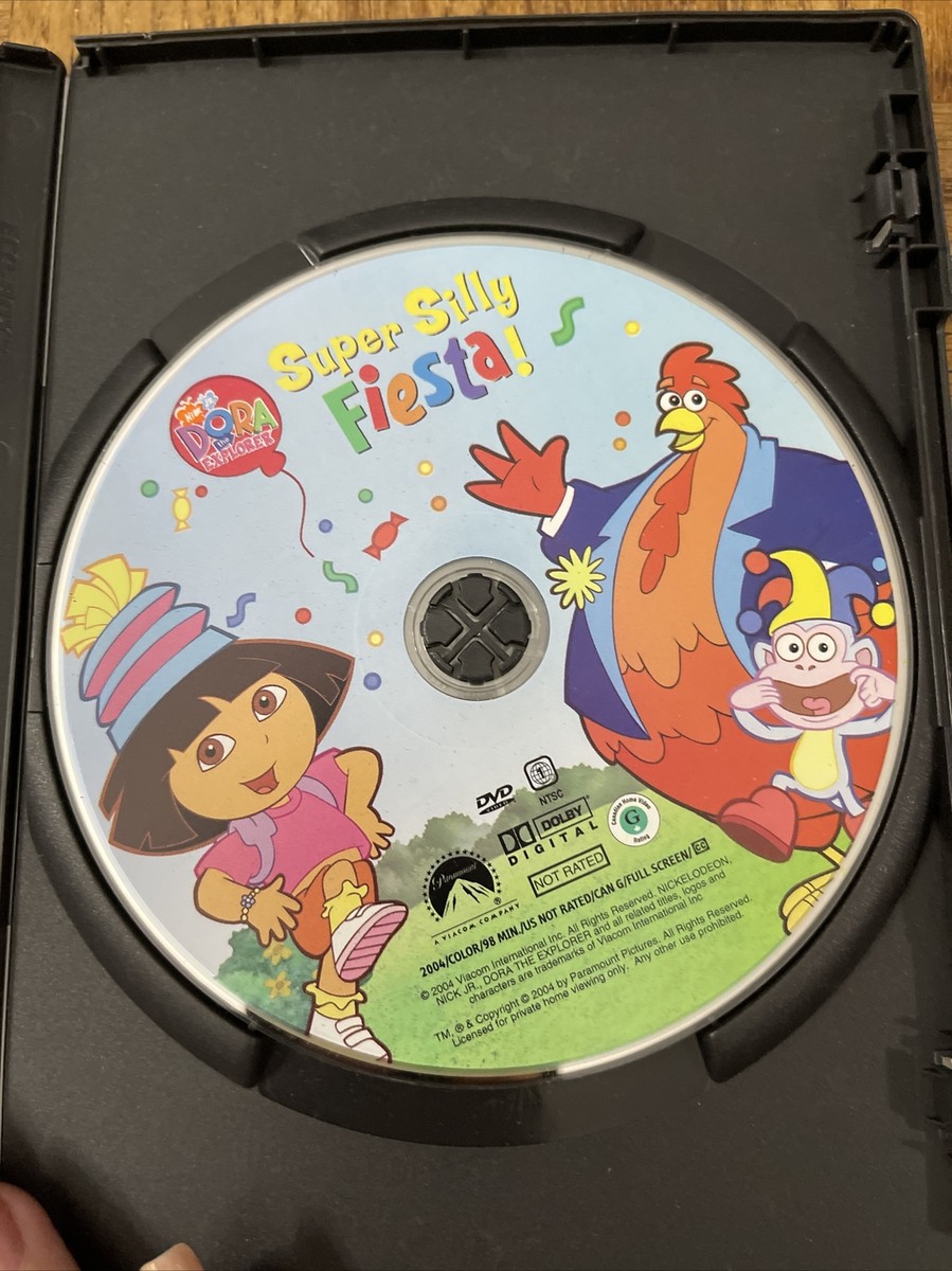Dora The Explorer Super Silly Fiesta DVD 97368795945| eBay