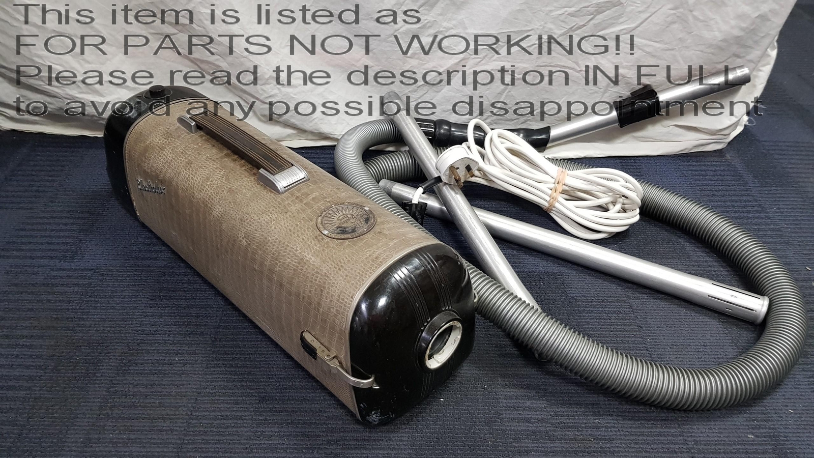 Electrolux ZA55 Vintage Canister Vacuum Cleaner MOVIE FILM PROP?? eBay