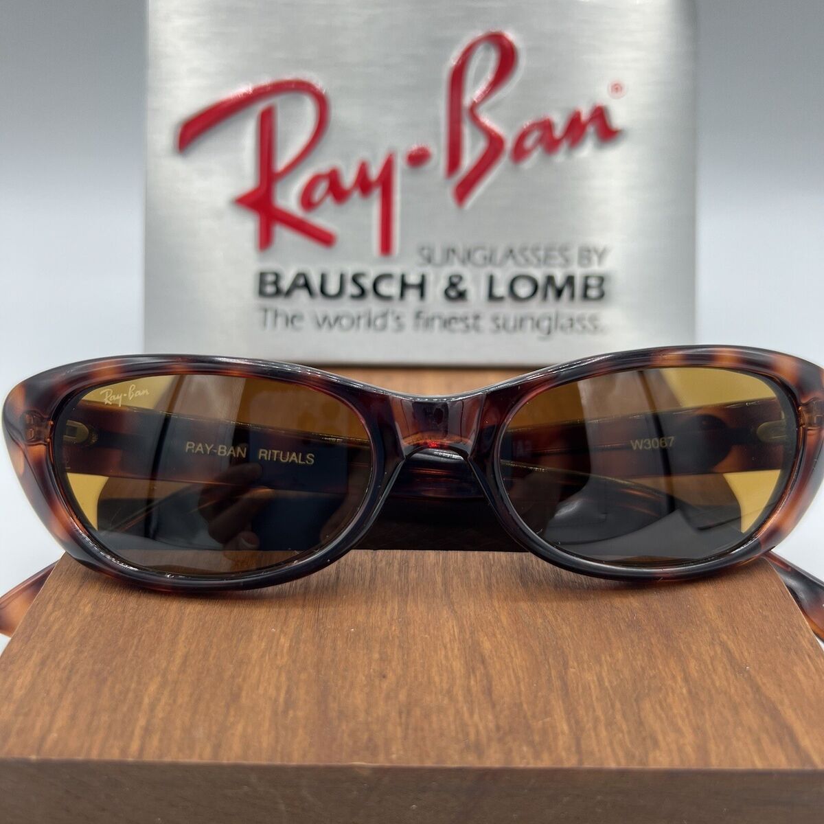 Vintage Ray Ban B&L Rituals Cat Eye W3067 Brown Tortoise Vintage Ray Ban B&L Rituals Cat Eye W3067 Brown Tortoise