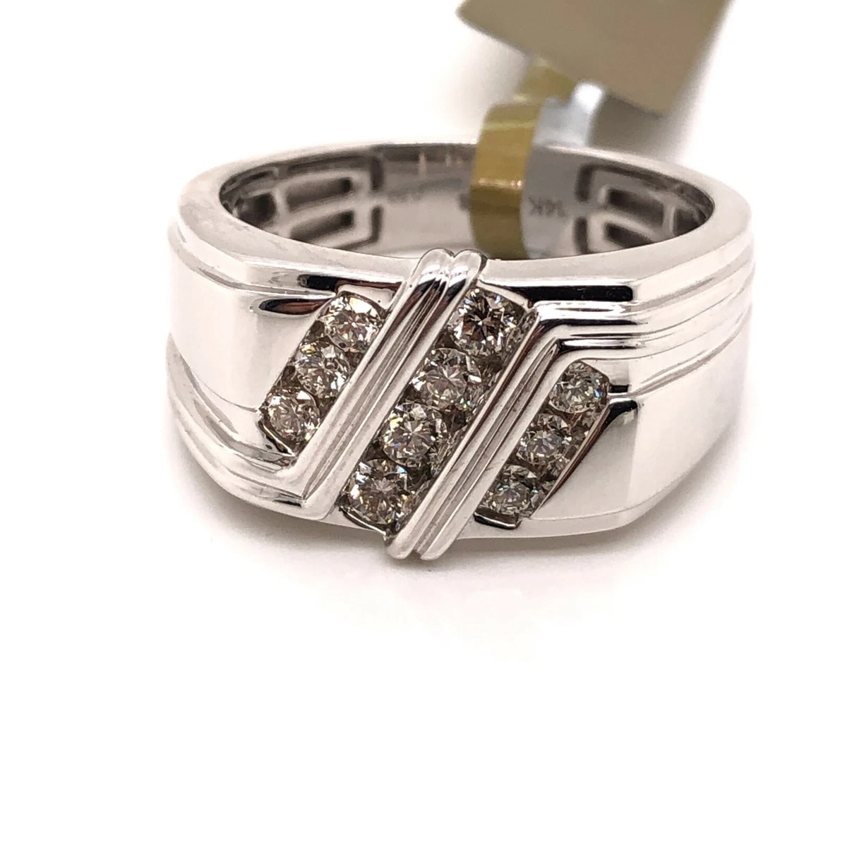 White gold statement ring cheap